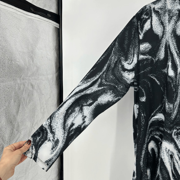 JAMIE SADOCK Sunsense Dress Size XL Golf Long Sleeve Sun UPF 50+ Artsy Athletic - Picture 10 of 13